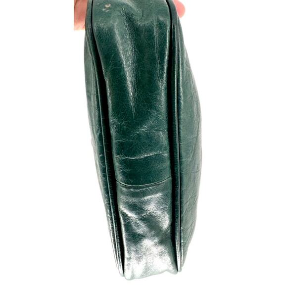 Laura Di Maggio Milano Leather Green Handbag - Picture 5 of 10